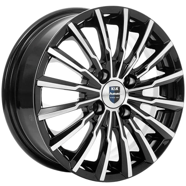 ДЛ 4*100 17*7.0 D60.1 ET41 К&К Акцент Алмаз черный